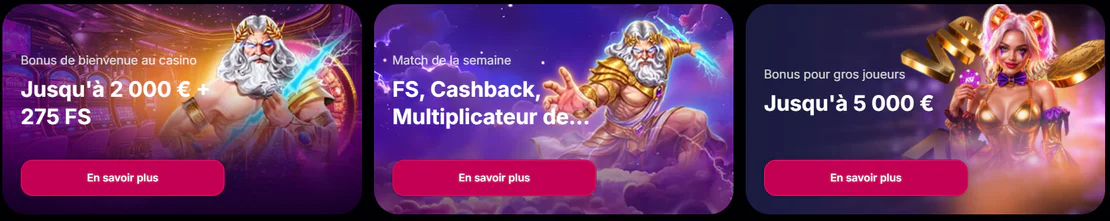 NV Casino promotions avec bonus de bienvenue jusqu’à 2 000 € et 275 FS, cashback hebdomadaire et bonus VIP jusqu’à 5 000 €